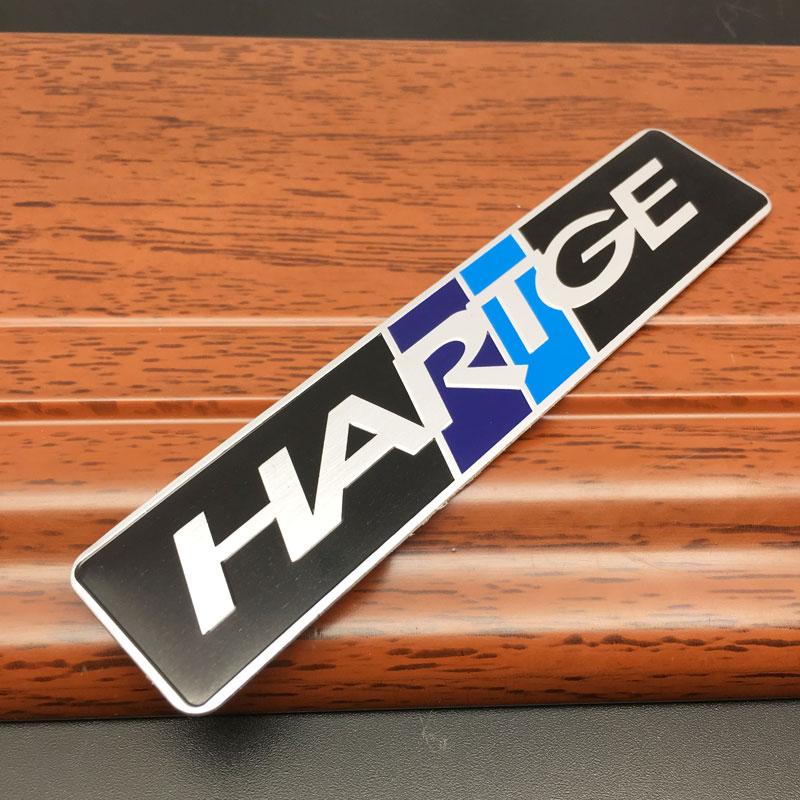 Neuer Aluminium-Aufkleber HARTGE Emblem Aufkleber Für Deutschland Modifiziertes dekoratives Etikett Auto Styling Abzeichen