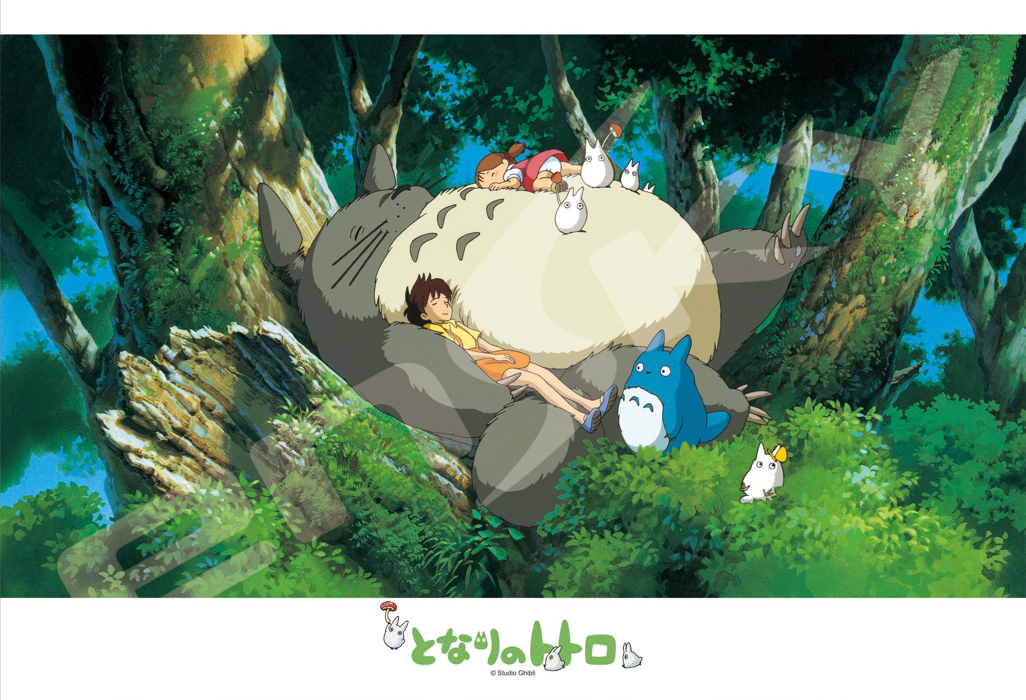 ENSKY Studio Ghibli Neighbor Nap with 26 x 38 cm Jigsaw 300 JIGSAW PUZZLE  My Totoro  Totoro, Puzzle, Pieces, 300-407