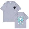 Populární Hra Hollow Knight Vzor Tričko Unisex Kreslený Volný Měkká Bavlna Ležérní Vintage Tričko Dárek Pro Ženy A Muže Tričko