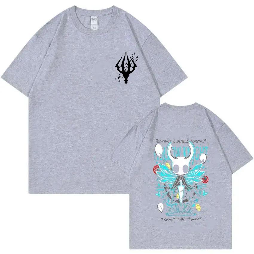 Populární Hra Hollow Knight Vzor Tričko Unisex Kreslený Volný Měkká Bavlna Ležérní Vintage Tričko Dárek Pro Ženy A Muže Tričko