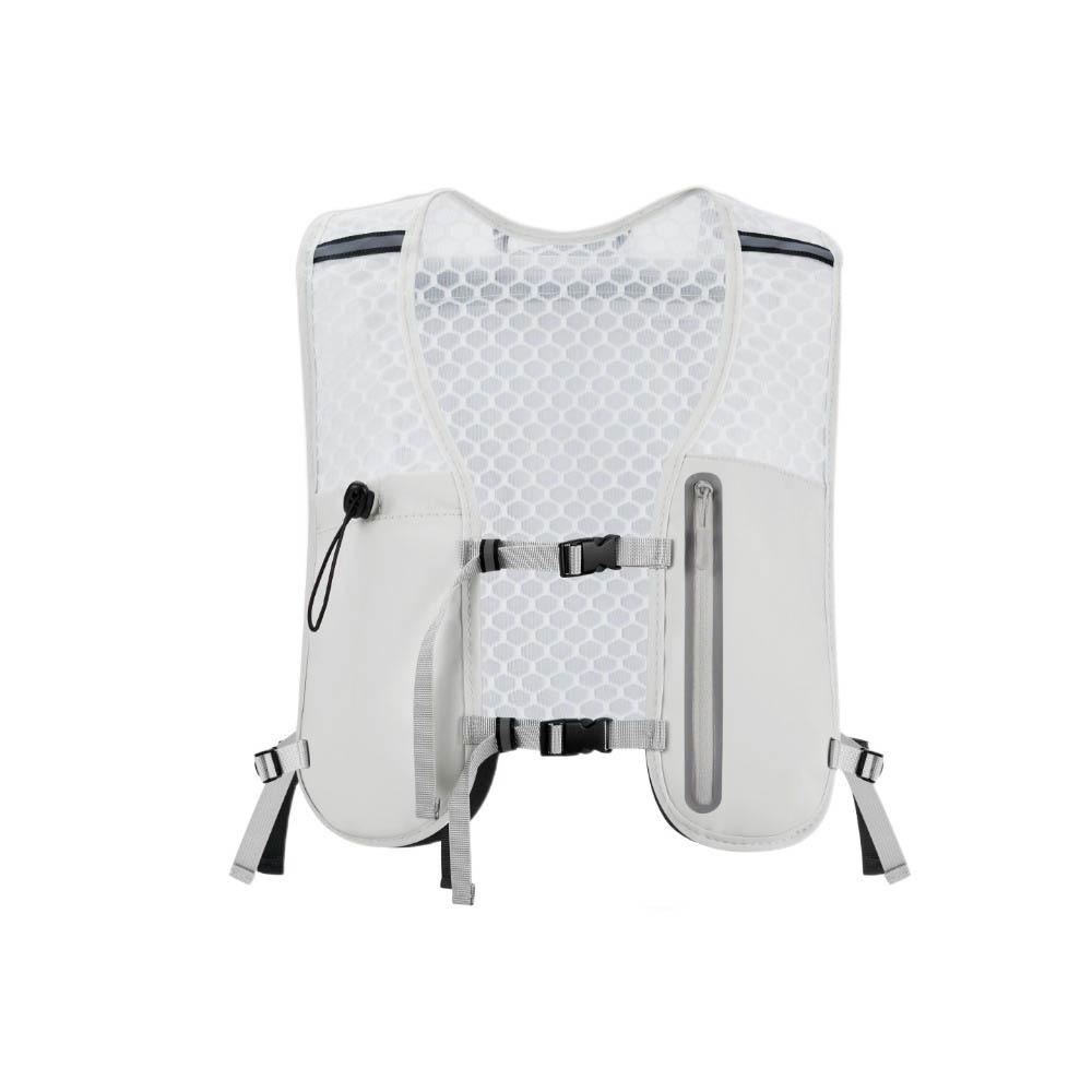 

Дышащий гидратационный жилет для бега Нескользящий велосипедный жилет-сумка Гидратационный жилет Спортивная сумка Водонепроницаемый серый