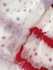 Baby Girl Spring & Autumn Polka Dot Tulip Mesh Dress