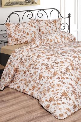 Emma Bedding Set 4 Pcs, Duvet Cover, Bed Sheet, Pillowcase, Double Size, Self Patterned, Wedding, Daily Use Yellow