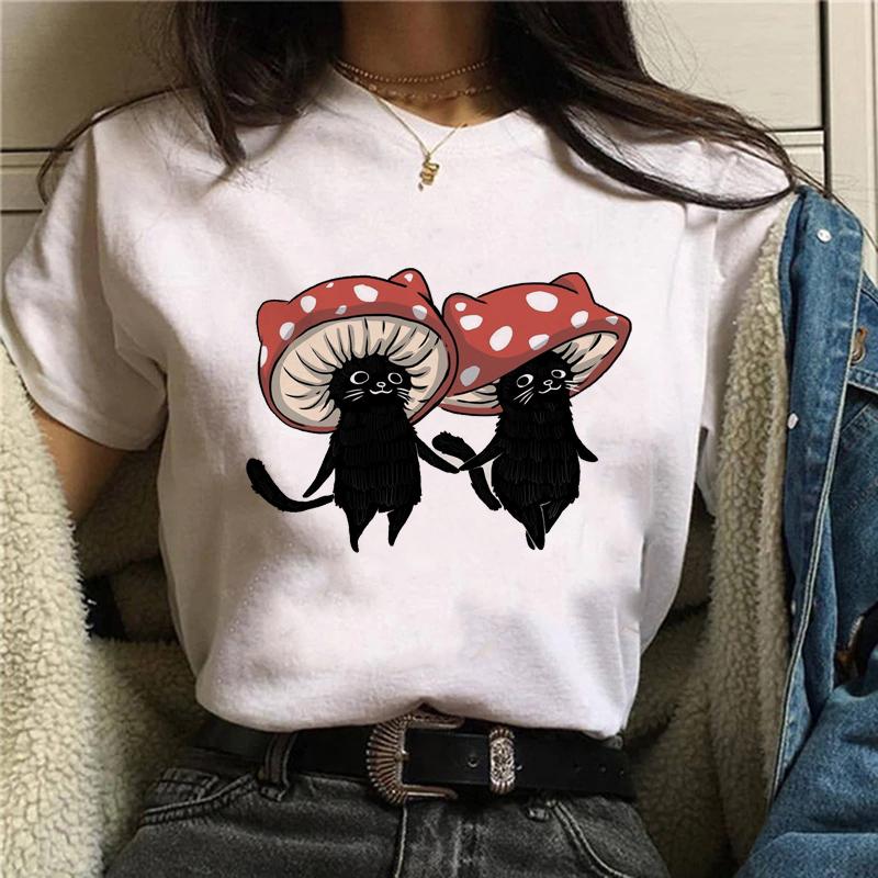 

Ретро Harajuku 2023 Женская одежда Женская футболка Футболка с рисунком Женский топ Забавная футболка с героями мультфильмов с коротким рукавом с мультяшным принтом 6XL