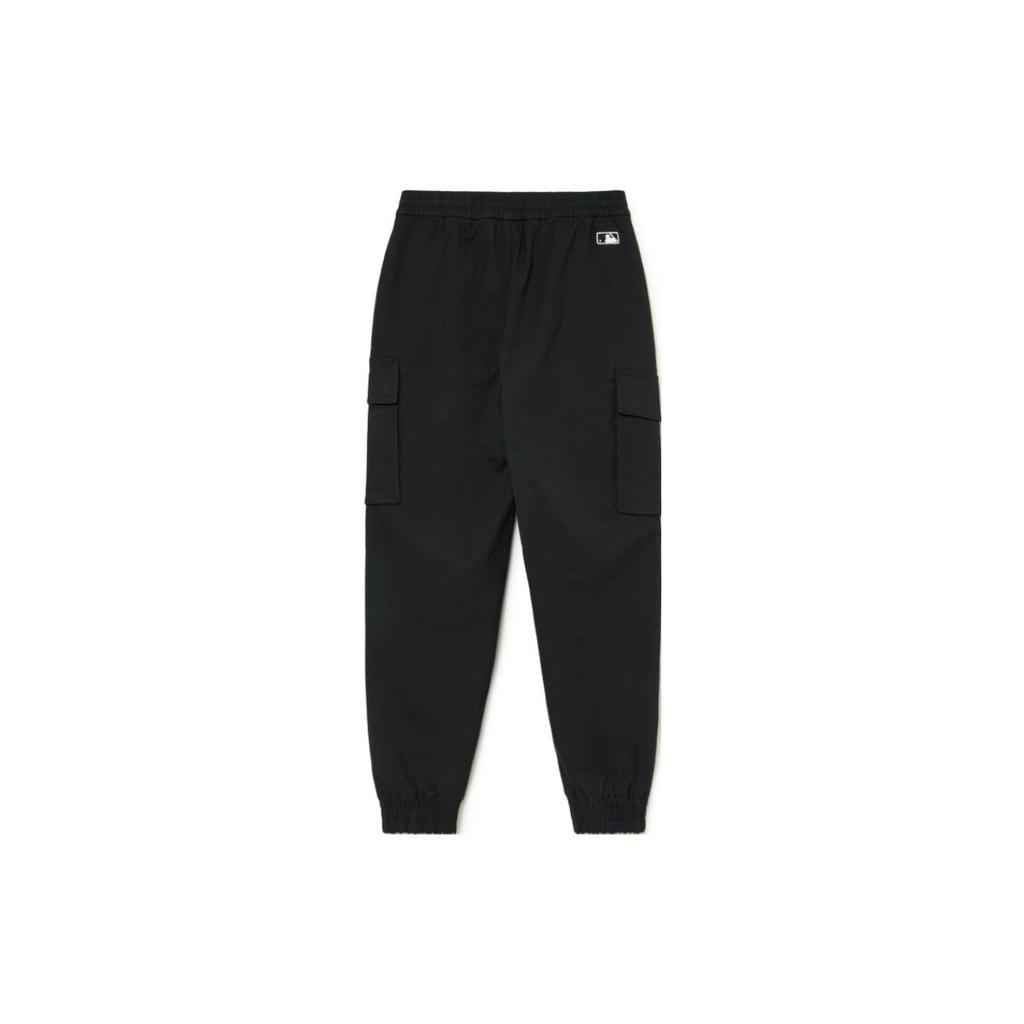 New MLB Knitted Sweatpants Men's Black 3LWPV0136-50BKS