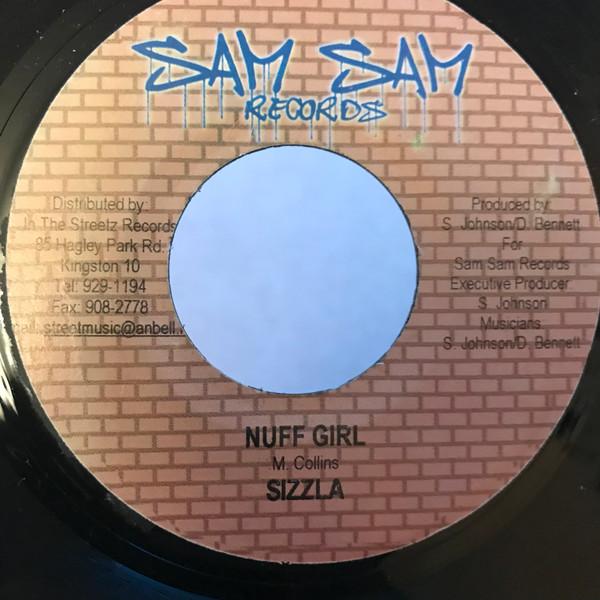 

7inch Record SIZZLA - Nuff Girl NONE Sam Sam Records Jamaica Reggae, Ska & Dub Used