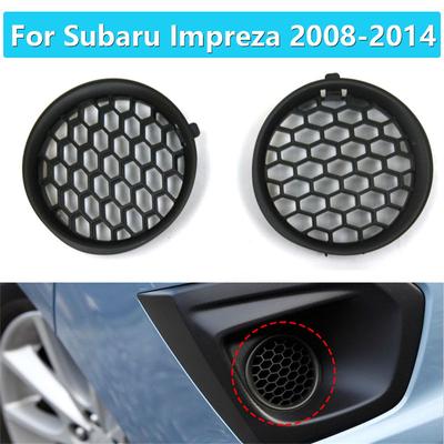 Left & Right Side Fog Light Cover Set For Subaru Impreza 2008-2014