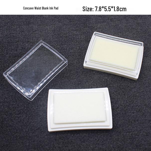 High-Density Black Ink Pad 7.7x5.3x1.7CM