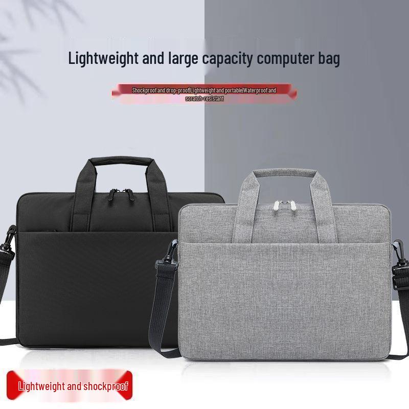 16-Inch Handheld Laptop Bag for Apple, Huawei, Lenovo, Xiaomi, Dell – Airbag Design for Men and Women