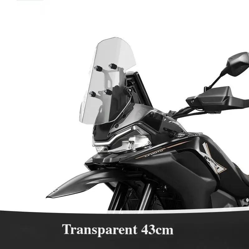 For CFMOTO 800 MT-X 800MTX 700MT motorcycle windshield NEW Heightened Deflector Windproof Sun Visor Windshield AccessorieS
