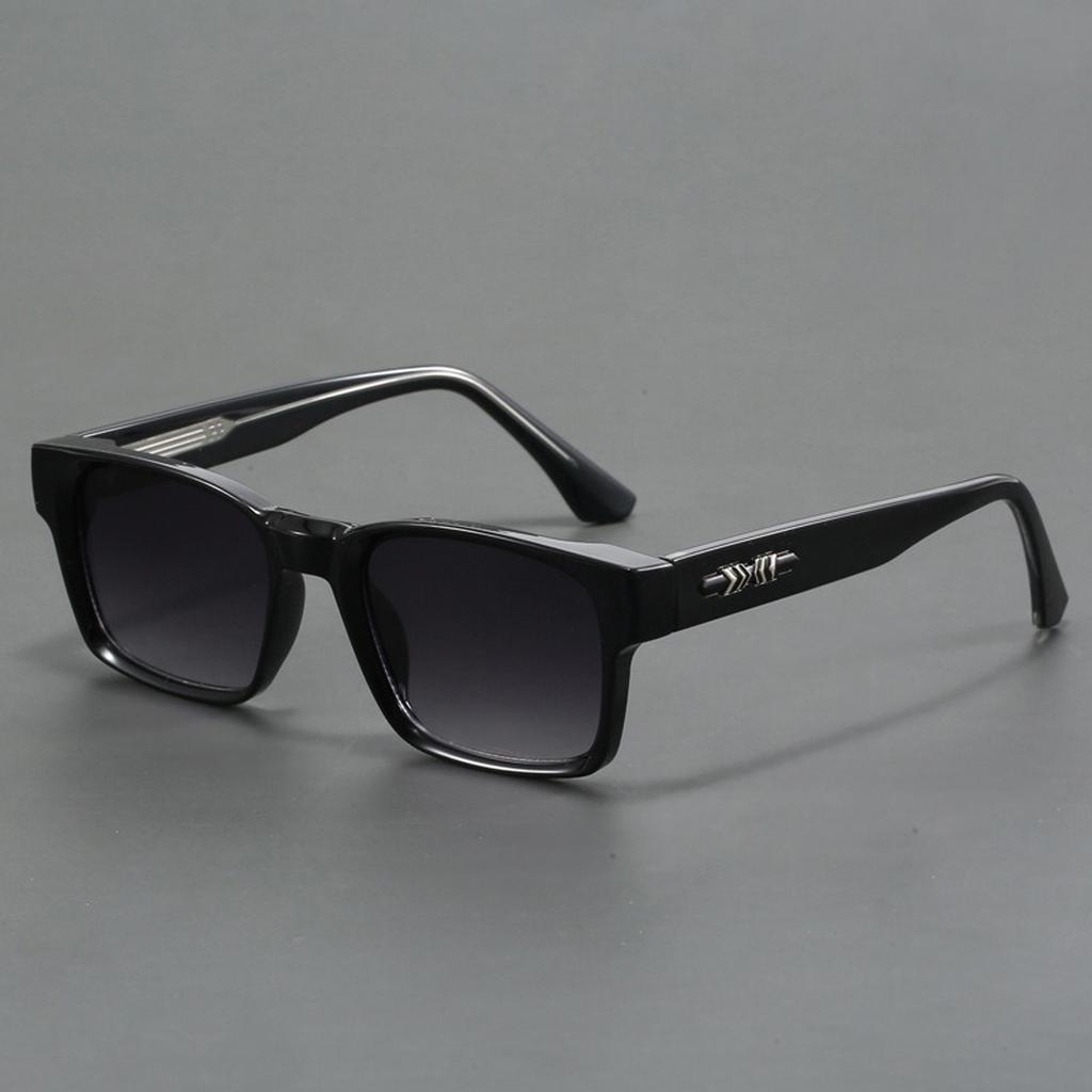 2 Pairs Of Unisex Square Light Blue Computer Goggles Anti Blue Light Blocking Glasses Retro Style