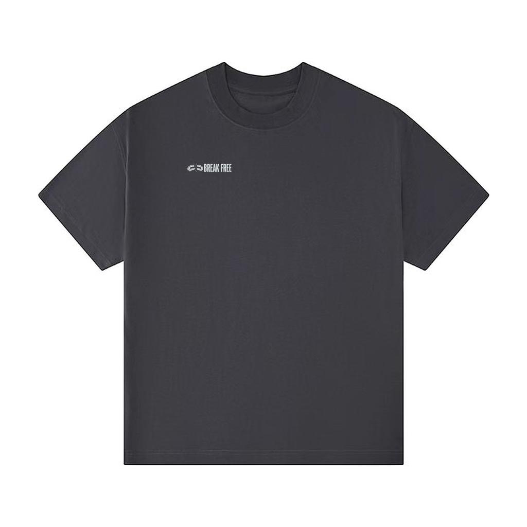 BREAK THE CHAINS Dark Vintage Street Oversized Heavyweight TShirt