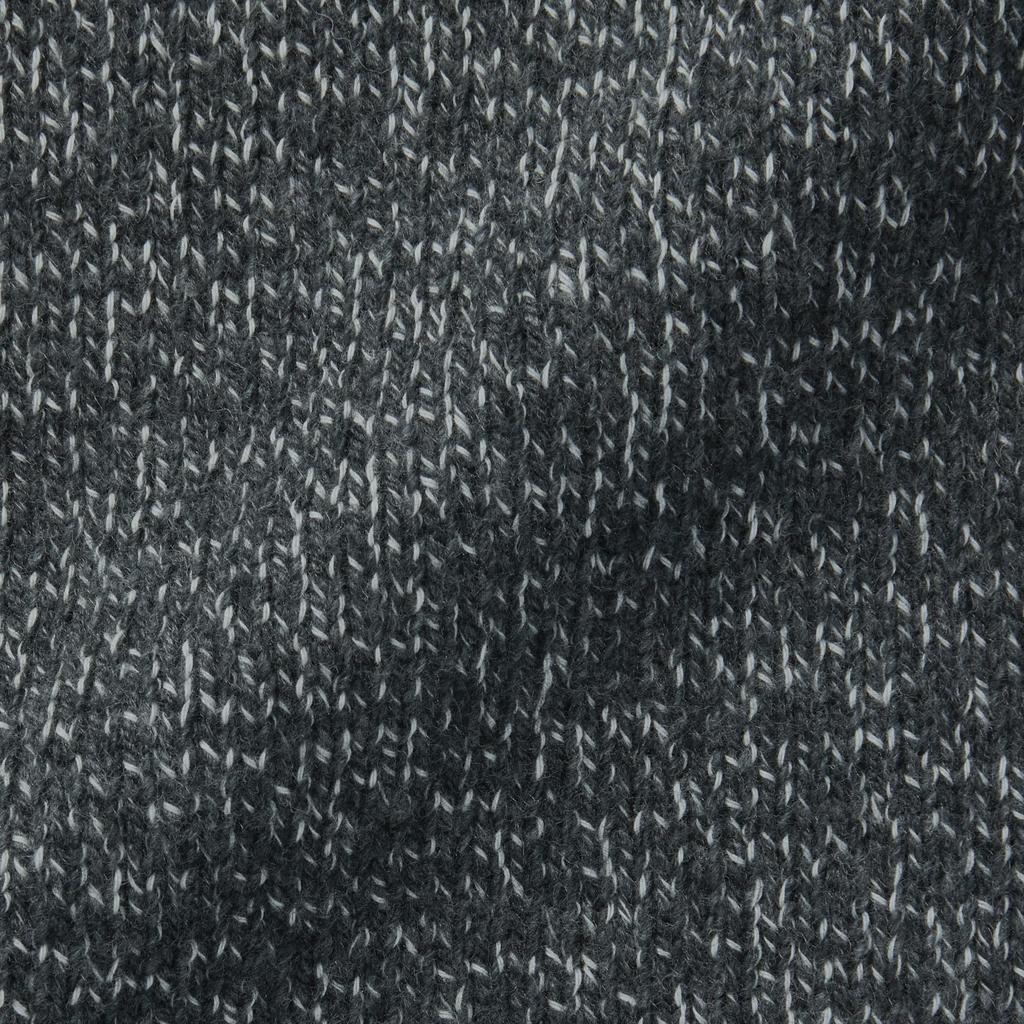 MUJI Women's Yak Blend V-Neck Sweater, BA1P9A4A, Charcoal Gray, Size M