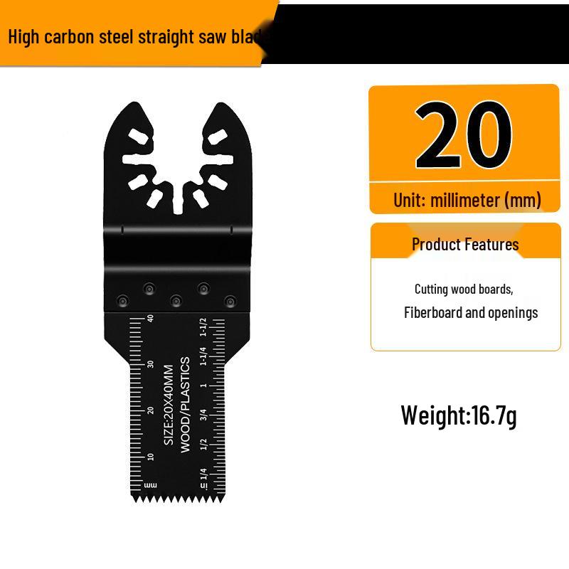 Universal Multifunctional Oscillating Saw Blade for Woodworking and Grinding