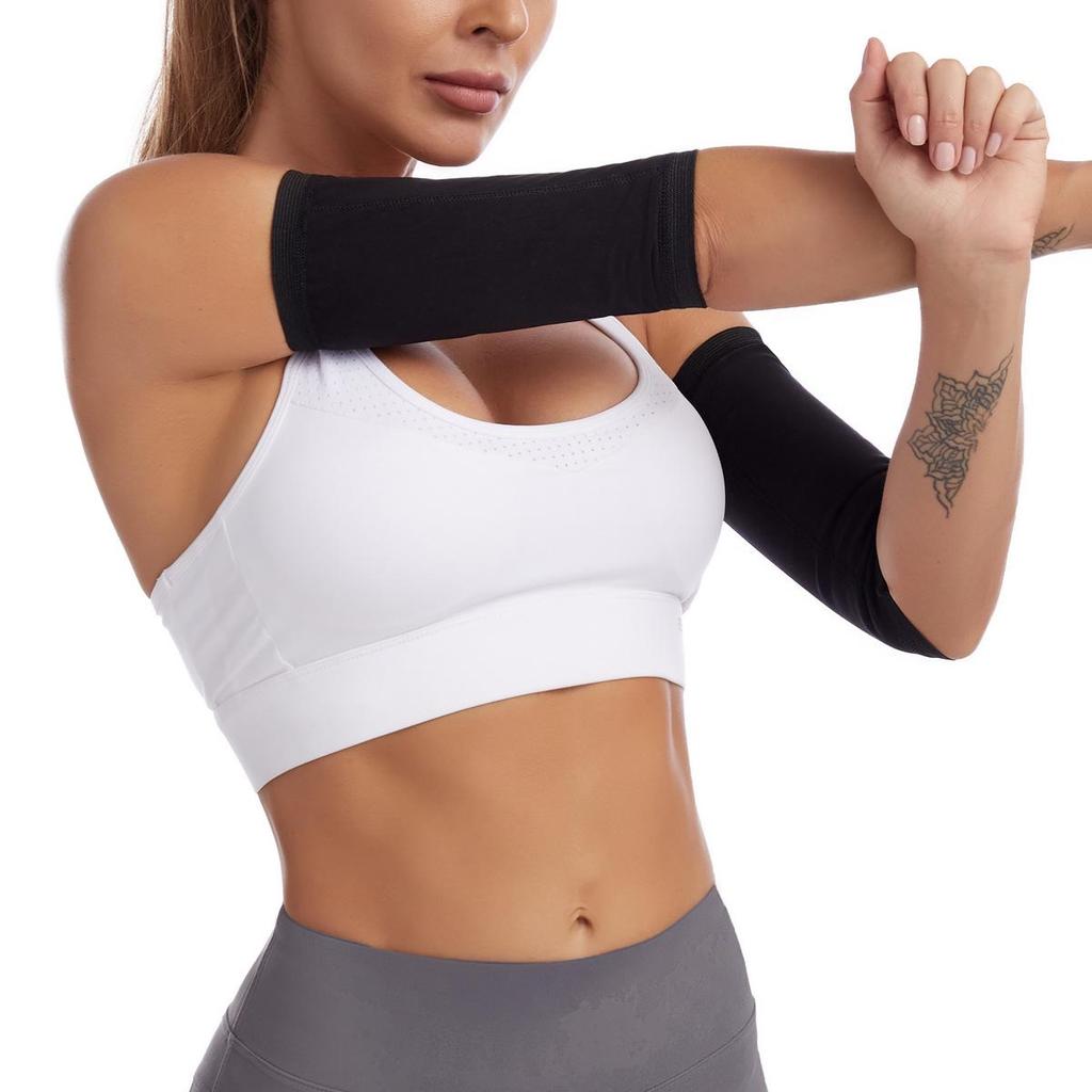 Women's Body Shaping Arm Sleeves: Yoga & Fitness Slimming, Sweat-Inducing Arm Bands, Protective Gear