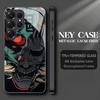Creative Illustrations Style Ghosts on Tempered Glass Phone Cases for Samsung  Galaxy S26 S25 S24 S23 S22 S21 and other models