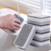 5Pcs Double-sided Cleaning Sponge Household Scouring Pad Kitchen Wipe Reusable Dishwashing Sponge Cloth Dish Cleaning Towels Accessories