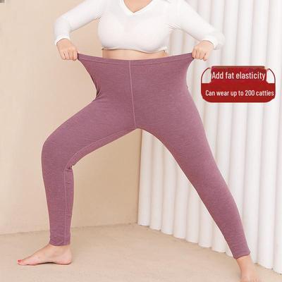 Large Autumn Trousers for Men, Plus-Size Women's Warm Leggings for Middle-Aged and Elderly