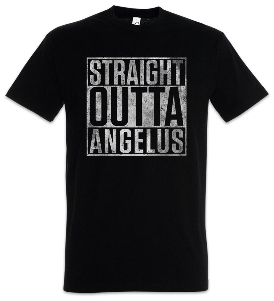 Straight Outta Angelus Men's T-Shirt Lachlan Lockie Geoffrey Egg Vikci Joy