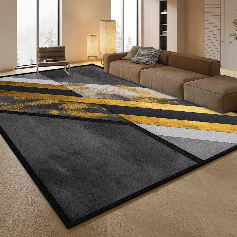 Modern Style Carpets for Living Room Nordic Easy Clean Large Area Rugs for Bedroom Decoration Lounge Room Anti-skid Floor Mat