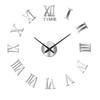 Modern Design Large Wall Clock 3D DIY Quartz Clocks Watches Acrylic Mirror Stickers Living Room Home Decor Horloge