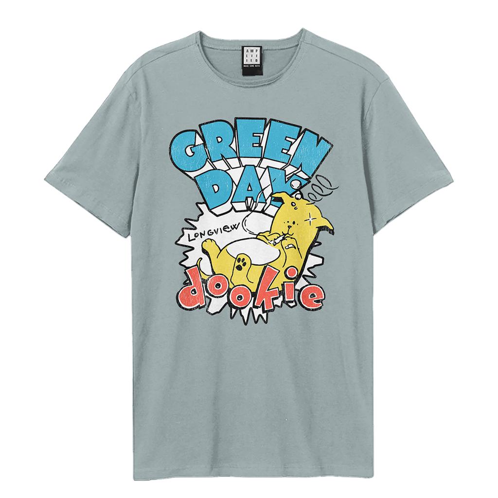 Amplified Unisex Adult Dookie Longview Green Day T-Shirt