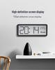 INS Modern Large Screen Wall Clock with Temperature & Humidity Display, Model YD106