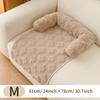 Autumn And Winter Season of Fluffy Material Pet Dog Mattress, Cat And Dog Sofa Mattress, Plush Pet Sofa Bed with Cushion, Cat Furniture Protector