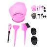 Hair Coloring Dyeing Kit Professional Salon Portable Ear  Dye Brush Mixing Bowl Tool Set
