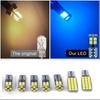For Toyota Camry 50 XV50 2012 2013 2014 2015 2016 2017 7pcs Car LED Bulbs Interior Reading Lamp Vanity Mirror Light Accessories