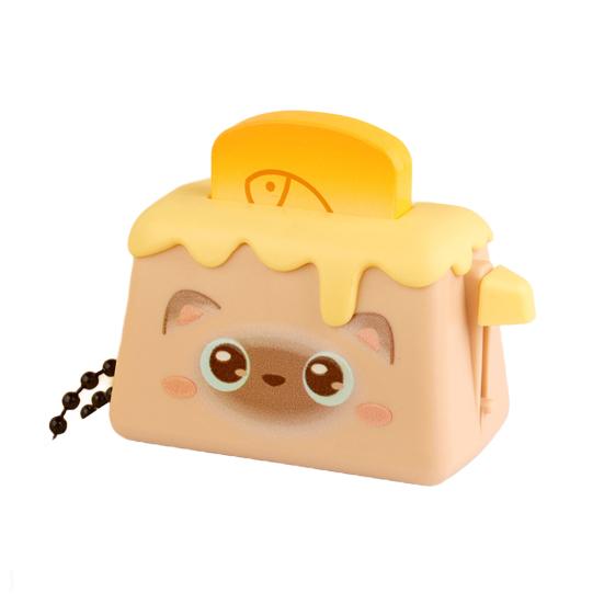 

Брелок Мультяшный Узор Выдвижная Кнопка Дизайн Хлеба Портативный Шарм для Сумки Чемодана Школьный Рюкзак хаки