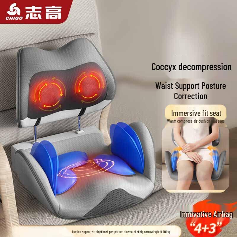 CHIGO Pelvic & Hip Massage Cushion with Heat
