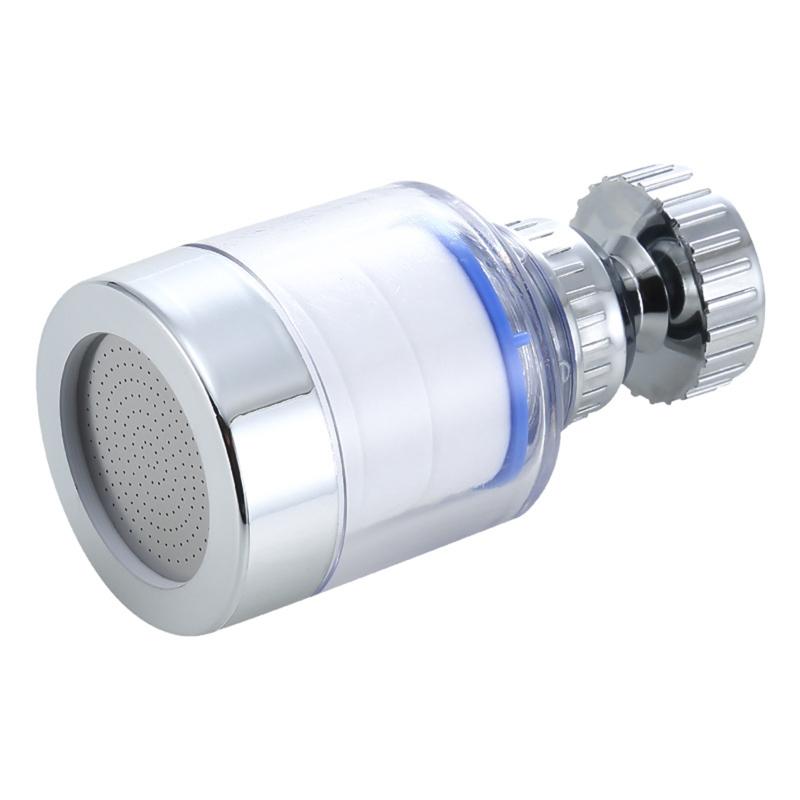 

Faucet Anti-splash Filter Nozzle Water Saving Aerator Rotatable Tap Extender Adapter with Water Purification Function