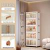 Foldable Baby Wardrobe & Snack Organizer for Living Room - No Installation Required