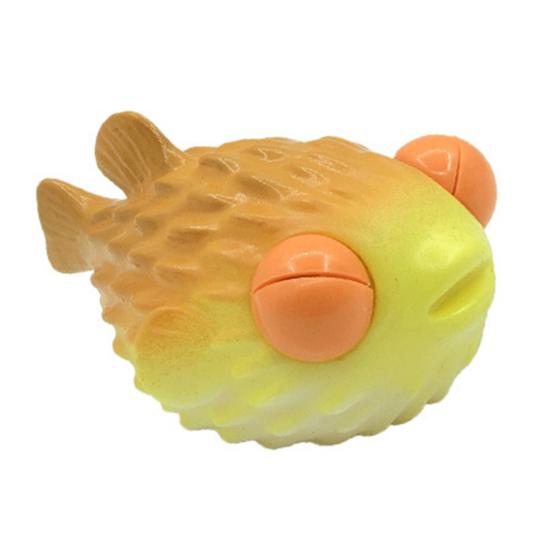 Squeezing Animal Toy Lovely Fish Turtle Crab Shark Dolphin Whale PVC Relieve Boredom Vent Toys Eye Popping Sea Animal Decompression Toy Children Gift