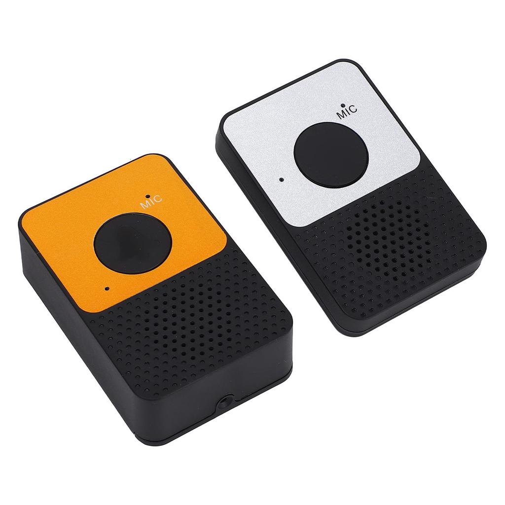 Wireless Doorbell 8 Volume Levels 1000ft Range Water Resistant LED Flash 4 Ringtones Two Way