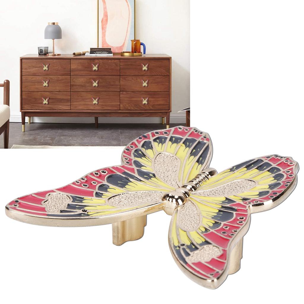 Türgriff, modern, innovativer Zugknopf aus Zinklegierung für Schrank, Schublade, Schrank, Kleiderschrank, goldfarbene Unterseite