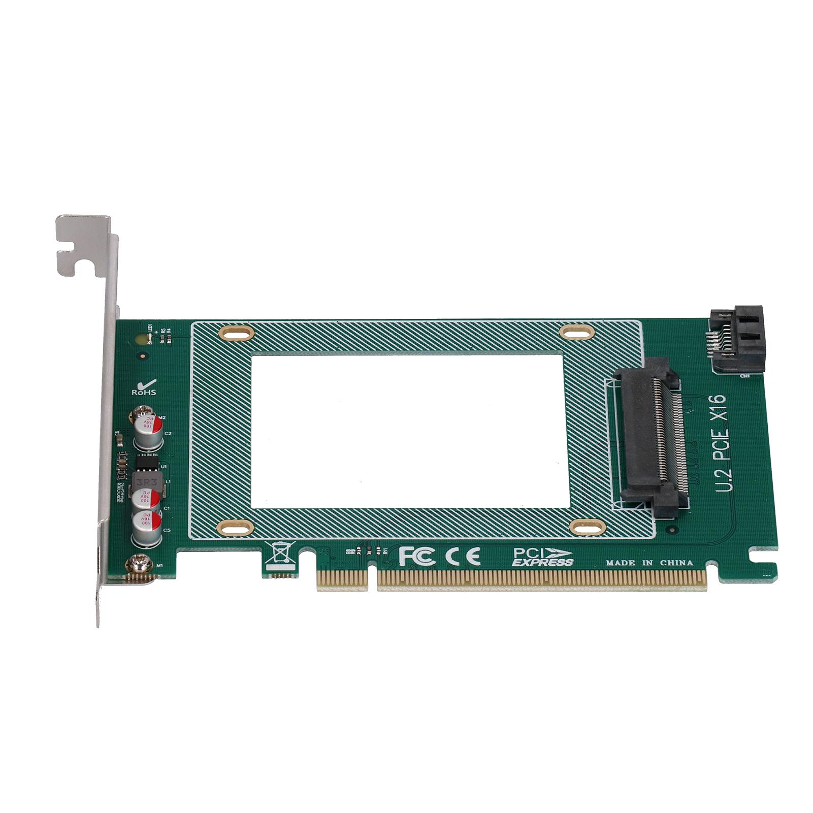 

Карта-адаптер ST518 PCI-E X16 U.2 SFF-8639 2.5 дюймовий NVMe SSD Електронний компонент