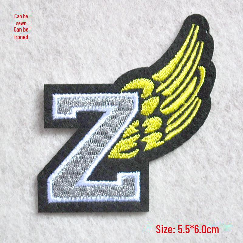 Cartoon Embroidery Patch Set for Clothing: Jeans, Down Jackets, and Repair