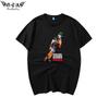 Retro-Print Kurzarm Michael Jackson Herren Damen Sommer T-Shirt Kind Junge Mädchen Oberteil Erwachsene Kinder Eltern-Kind Baumwoll-T-Shirt