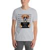 Funny Bad Dog Mugshot (Cute Boxer Dog ) Dog Lover Short-Sleeve Unisex T-Shirt