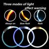 Diy Multi Color Usb Charging Collar Led Luminous Dog Luminous Fiber Collar 50CM