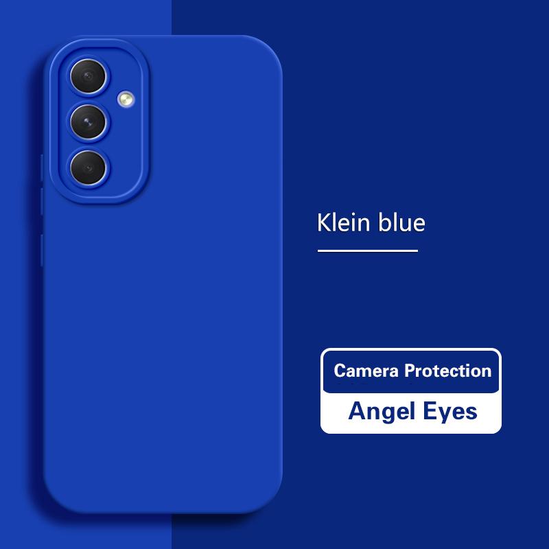 Angel Eyes Phone Case for Samsung Galaxy A55 5G 6.6" High Qualtiy Camera Protection Official Silicone Luxury Back Cover
