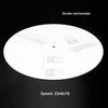 Stroboscope Disc For Accurate Turntable Speed Measurement Acrylic Construction Calibration Distance Gauge