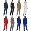 Womens Work Coveralls Long Sleeve Loose Fit One Piece Rompers Mechanic Work Jumpsuit