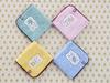 Kosugizen Lucky Charm Mini Handkerchief Towel Design Yellow 25 X 25 Cm 1 Piece - Maneki-neko (Lucky Cat) - - - - IMHK-80YE