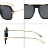 New Trendy Large Square Sunglasses for Women & Men - Fashionable, Versatile, High-End Feel, Sun Protection, Perfect for Cycling