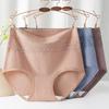 Plus Size Women's Spring and Summer Cotton 10A Anti Bacterial Cotton Long Crotch High Waist Tuck Briefs