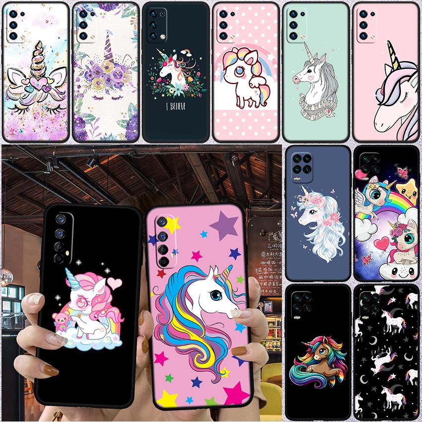 RP14 Cartoon Unicorn New High-End Shell Phone Case for Redmi Note 13 14 Pro+ Plus A3 A3X 13X 13C 13R 14S 14C 14R