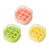 Multipurpose Silicone Ice Maker 9 Grid Easy To Disassemble Ice Cubes Tray with Lid Odor Resistant Kitchen Tool